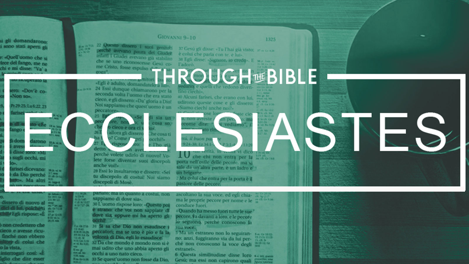 Ecclesiastes 1-3